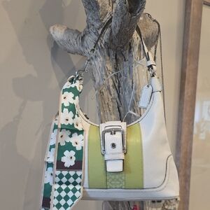 COACH SOHO HAMPTON Y2K GREEN MICRO C Trim